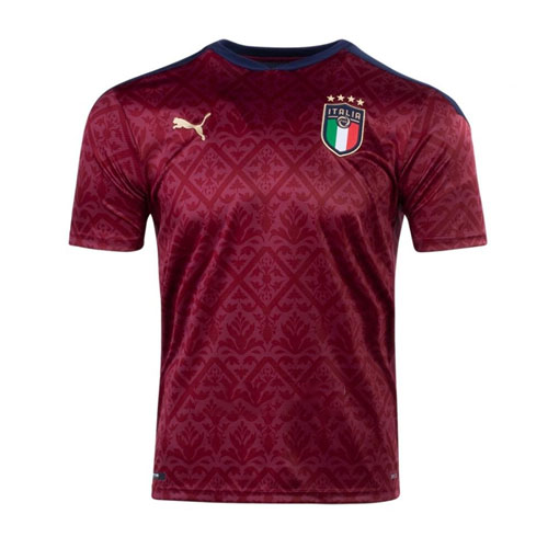 Thailande Maillot Football Italie Gardien 2021 Rouge